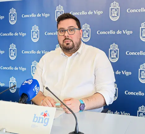 Xabier P. Igrexas, portavoz municipal do BNG de Vigo