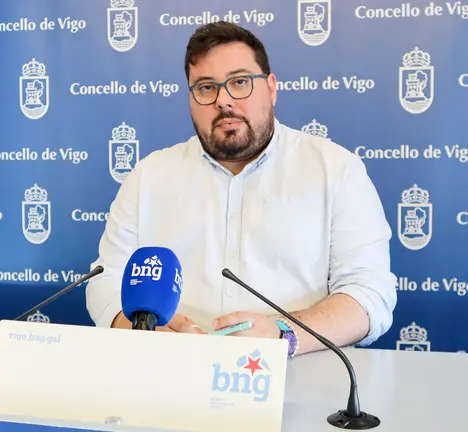 Xabier P. Igrexas, portavoz municipal do BNG de Vigo