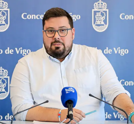 Xabier P. Igrexas, portavoz municipal do BNG de Vigo