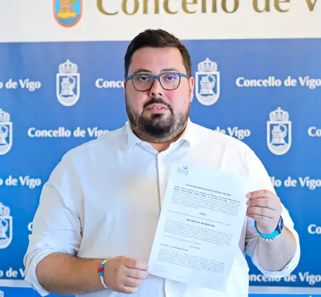 Xabier P. Igrexas, portavoz municipal do BNG de Vigo