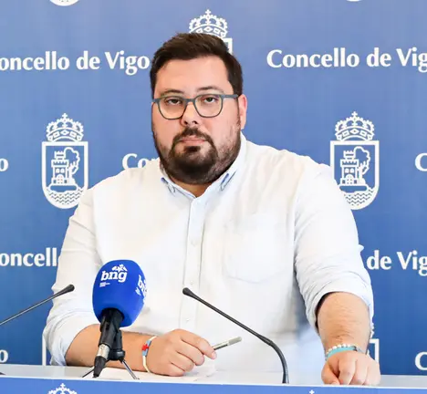 Xabier P. Igrexas, portavoz municipal do BNG de Vigo