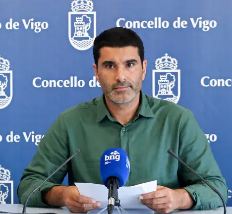 Filipe Abalde, concelleiro do BNG de Vigo