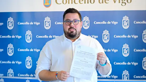 Xabier P. Igrexas, portavoz municipal do BNG de Vigo