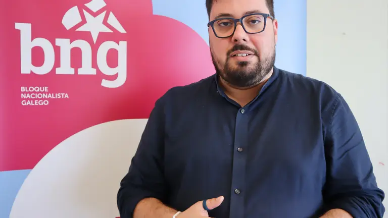 Xabier P. Igrexas, portavoz municipal do BNG de Vigo