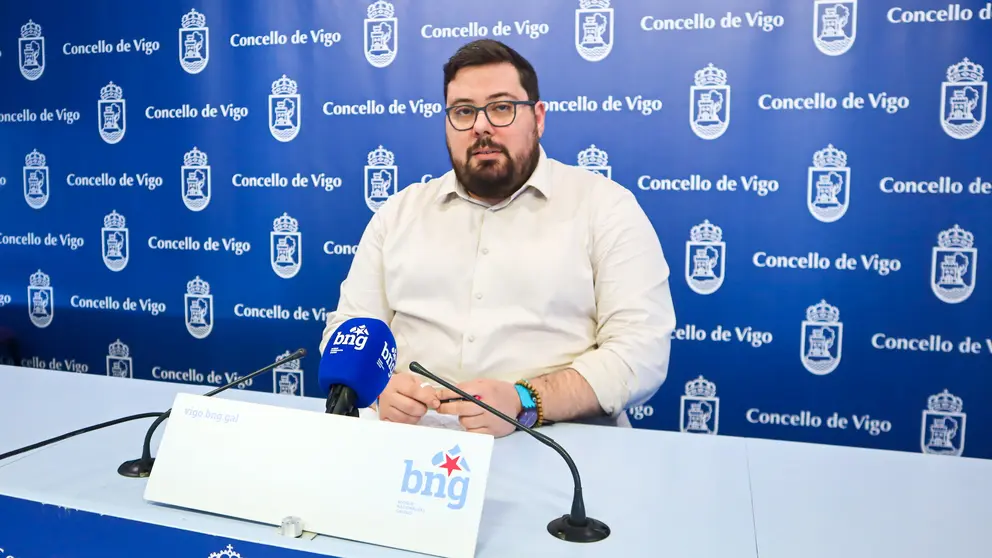 Xabier P. Igrexas, portavoz municipal BNG Vigo
