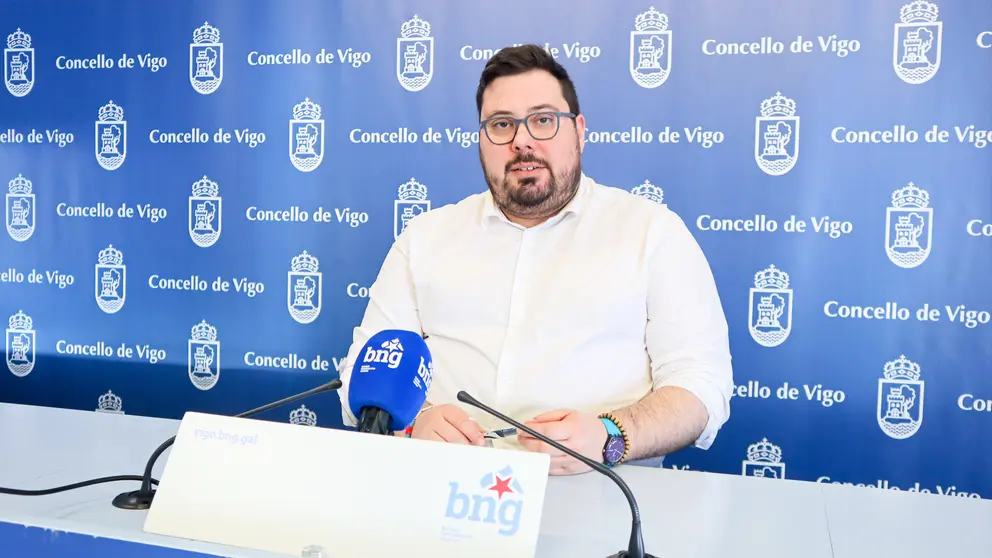 Xabier P. Igrexas, portavoz municipal BNG Vigo