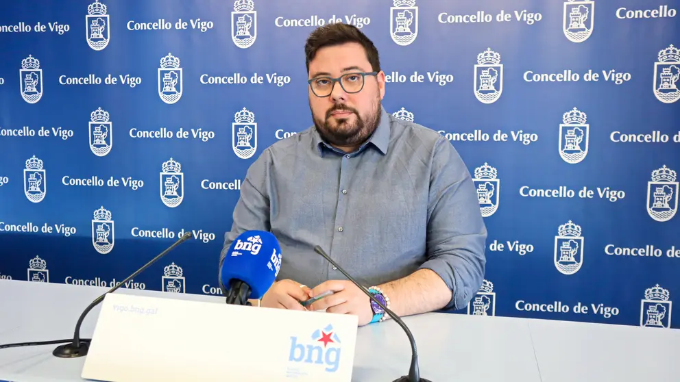 Xabier P. Igrexas, portavoz municipal do BNG de Vigo